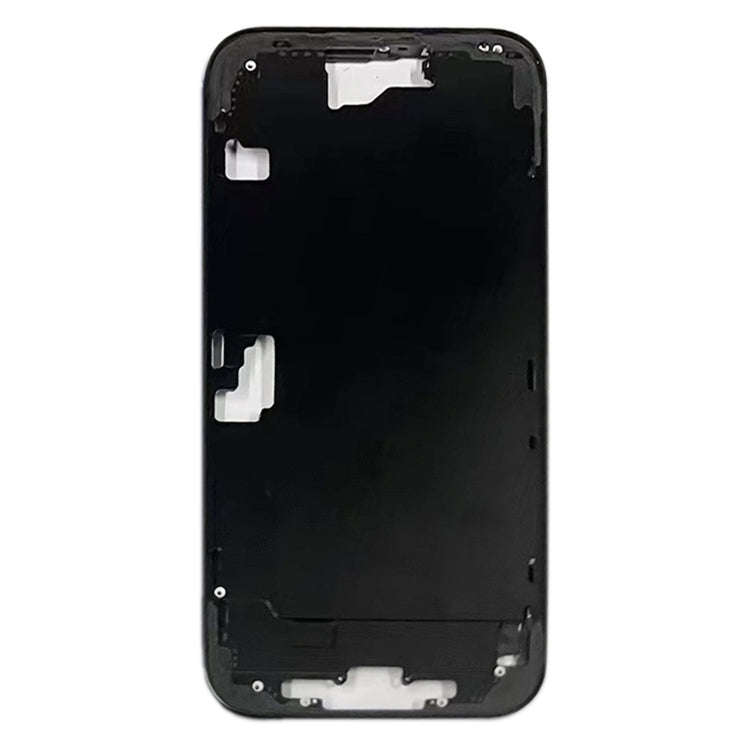 For iPhone 16 Middle Frame Bezel Plate (Black)