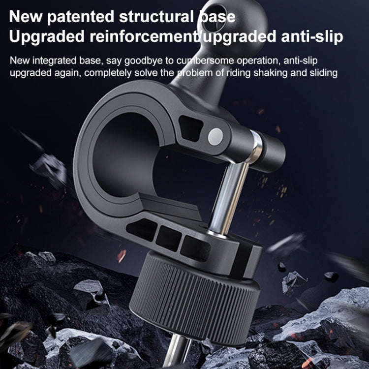 Motorcycle Bicycle Phone Riding Holder Bracket (Black)