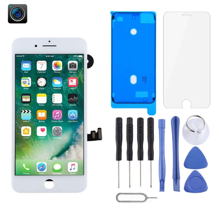 TFT LCD Screen include Front Camera for iPhone 7 Plus (White)