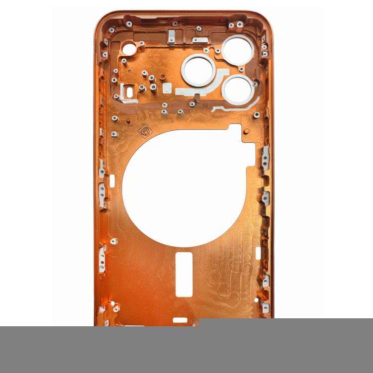 For iPhone 17 Pro Max Middle Frame Bezel Plate (Orange)
