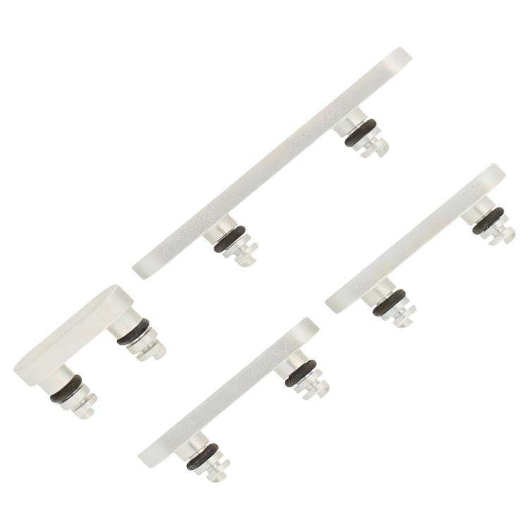 For iPhone 17 Pro / 17 Pro Max Power Button and Volume Control Button (Silver)