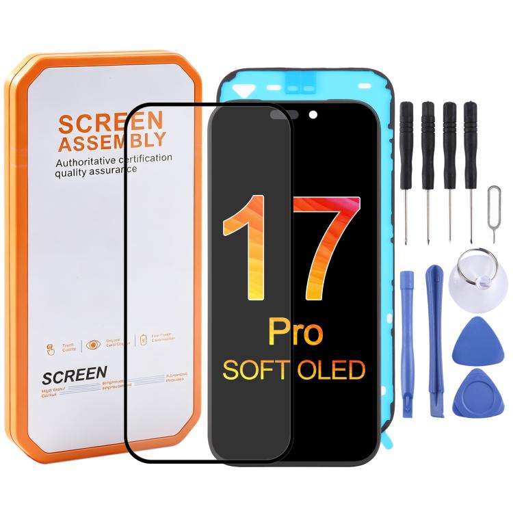 HXL Soft OLED Screen For iPhone 17 Pro