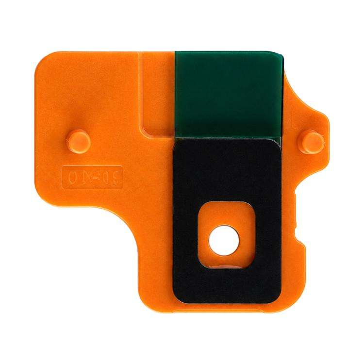 For iPhone 17 Pro / 17 Pro Max 10 PCS/Pack Flash Dust Mesh (Orange)