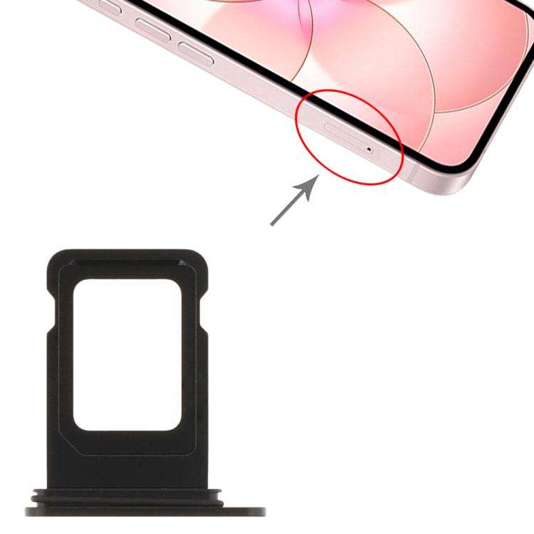 For iPhone 17e SIM Card Tray (Black)