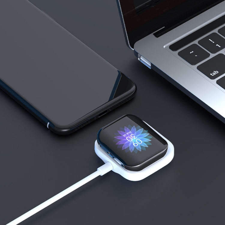 For OPPO Watch 41mm Smart Watch Magnetic Charger Charging Base(White)