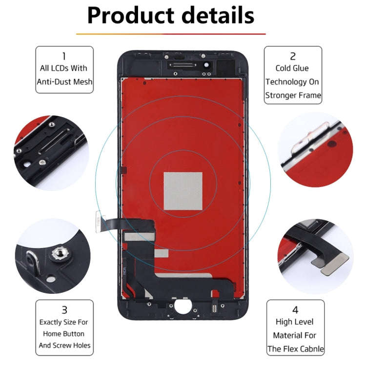 Original LCD Screen for iPhone 8 Plus(White)