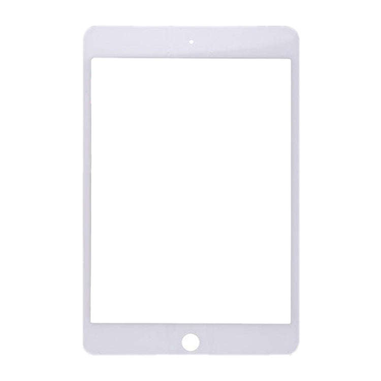 Front Screen Outer Glass Lens for iPad Mini 4 A1538 A1550 (White)