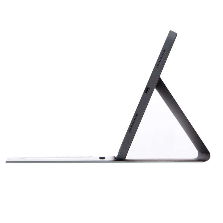 X-11B Skin Plain Texture Detachable Bluetooth Keyboard Tablet Case for iPad Pro 11 inch 2020 / 20...