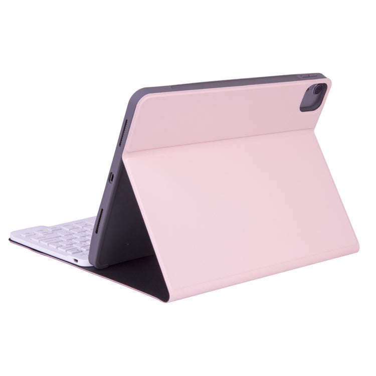X-11BS Skin Plain Texture Detachable Bluetooth Keyboard Tablet Case for iPad Pro 11 inch 2020 / 2...