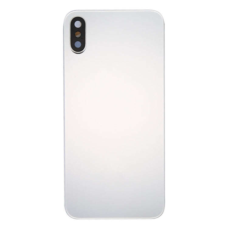 Back Cover with Adhesive for iPhone X(Silver)