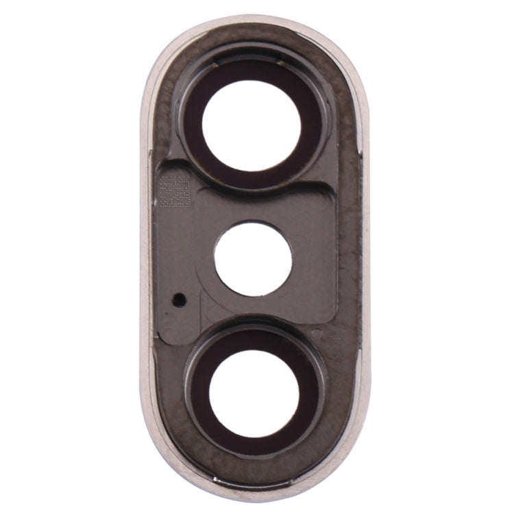 Rear Camera Lens Ring for iPhone X(Silver)