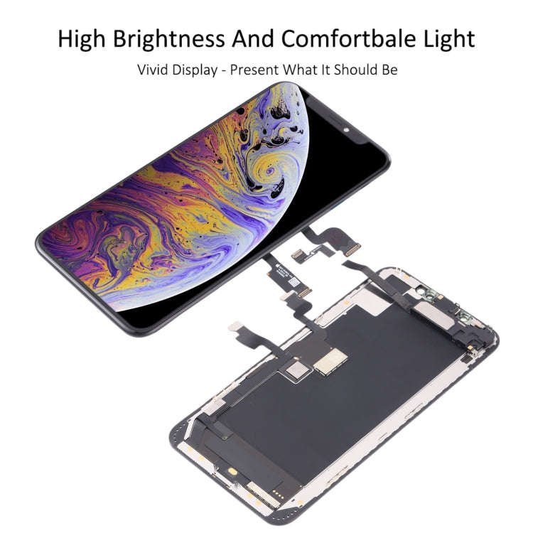 Original LCD Screen with Earpiece Speaker Flex Cable for iPhone XS Max