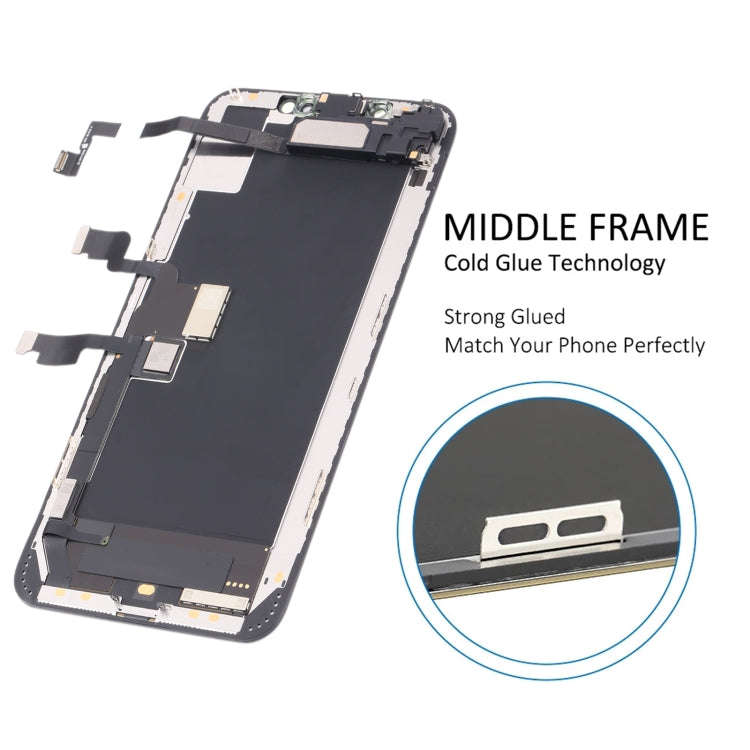 Original LCD Screen with Earpiece Speaker Flex Cable for iPhone XS Max