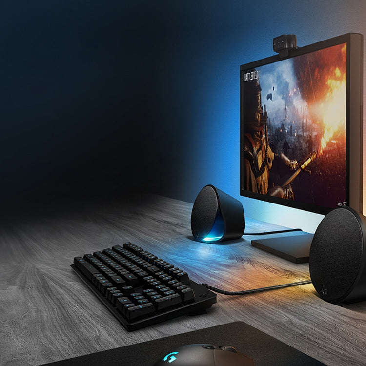 Logitech G813 RGB Mechanical Wired Gaming Keyboard (GL-Linear), Length: 1.8m