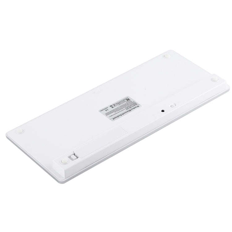 WB-8022 Ultra-thin Wireless Bluetooth Keyboard, Arabic Keys(Silver)