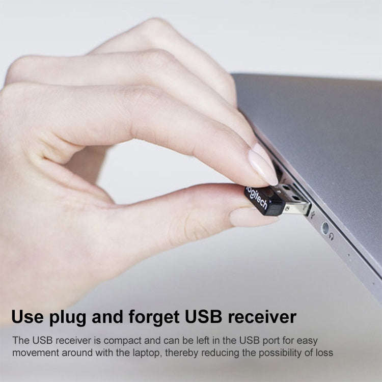 Logitech M170 1000DPI USB Wireless Mouse with 2.4G Receiver (Blue)