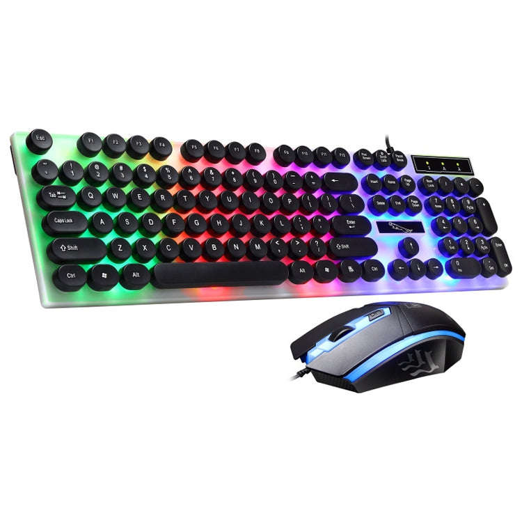 ZGB G21 Luminous Wired Keyboard + Mouse Set (Black)