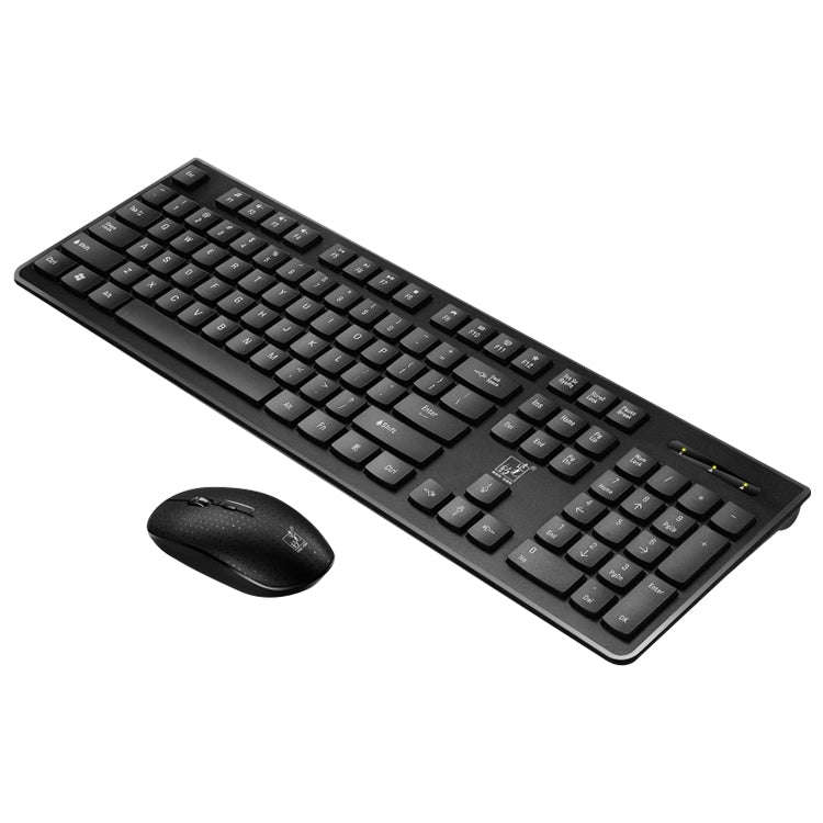 ZGB 8810 Mute Wireless Keyboard + Mouse Set (Black)