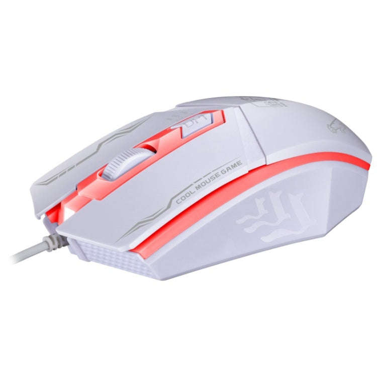Chasing Leopard 199 USB 1600DPI Three-speed Adjustable LED Backlight Wired Optical Gaming Mouse, ...