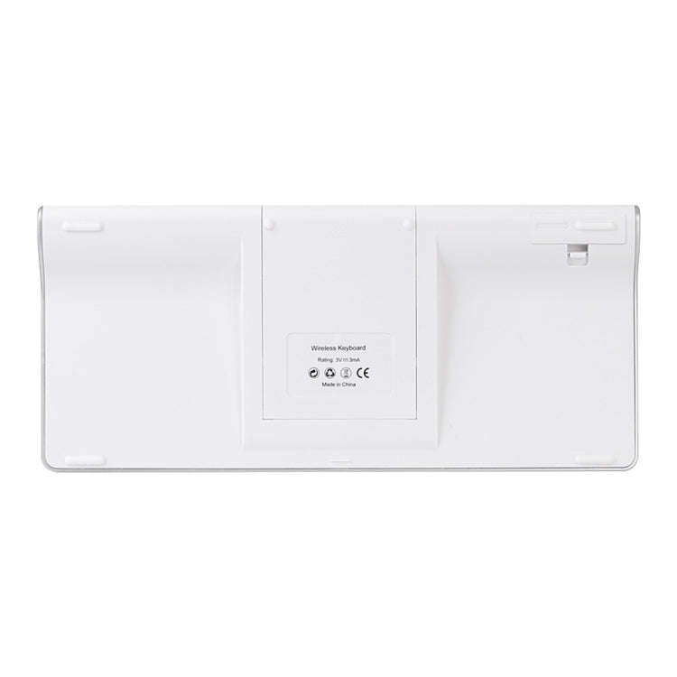 MC Saite 460BT 78 Keys Ultra-thin Mini Wireless Bluetooth Keyboard, Built-in Holder, Support Andr...