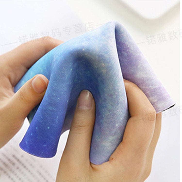 Rainbow Color Mercury Pattern Circular Mouse Pad, Diameter: 22cm