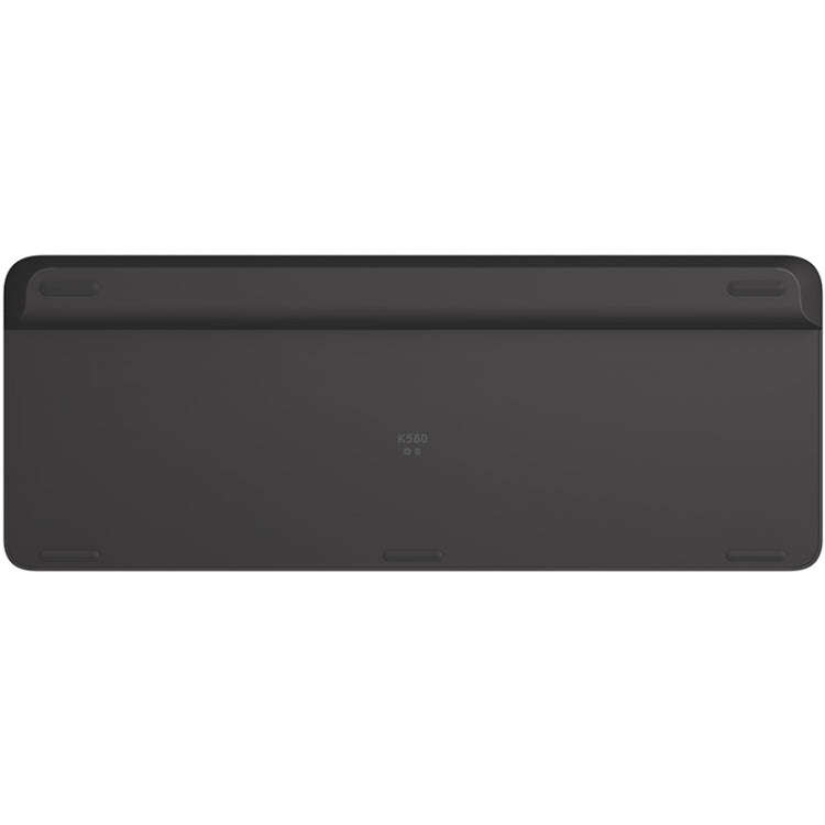 Logitech K580 Dual Modes Thin and Light Multi-device Wireless Keyboard with Phone Holder (Black)