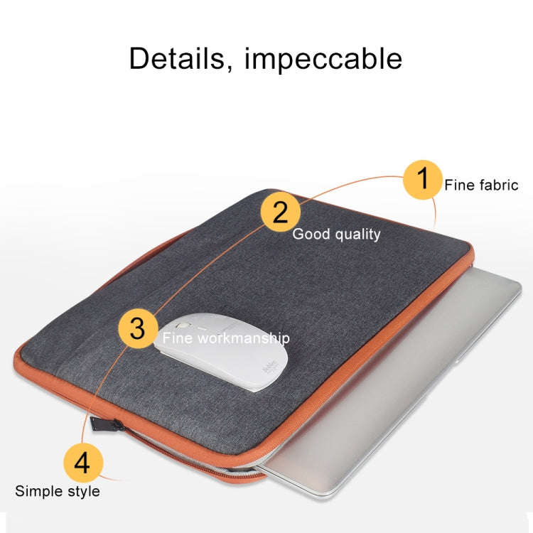 15.6 inch Fashion Casual Polyester + Nylon Laptop Handbag Briefcase Notebook Cover Case, For Macb...