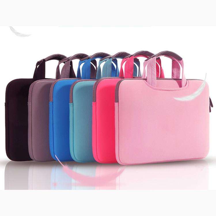 15.6 inch Portable Air Permeable Handheld Sleeve Bag for Laptops, Size: 41.5x30.0x3.5cm(Grey)