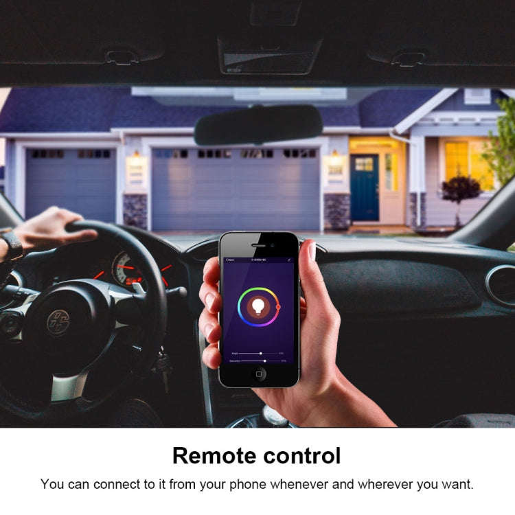 GU10 5W RGB Dimming WIFI Smart LED Light Bulb Energy Saving Light (Colorful Light)