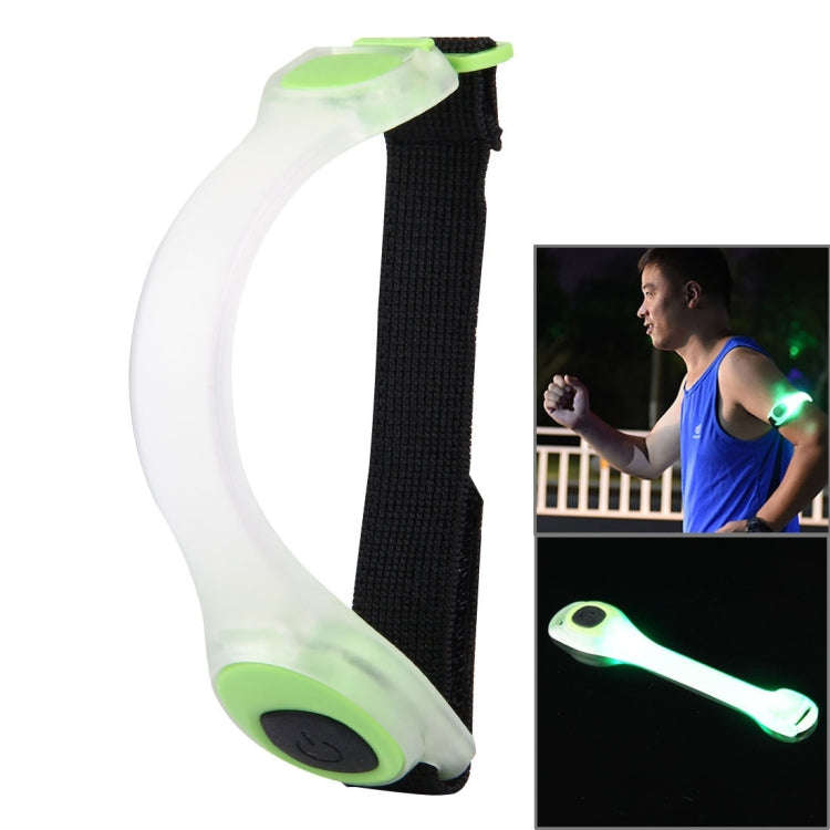 Night Run / Ride Safety LED Light Band, CR2032 Button Batteries Powered(Green)