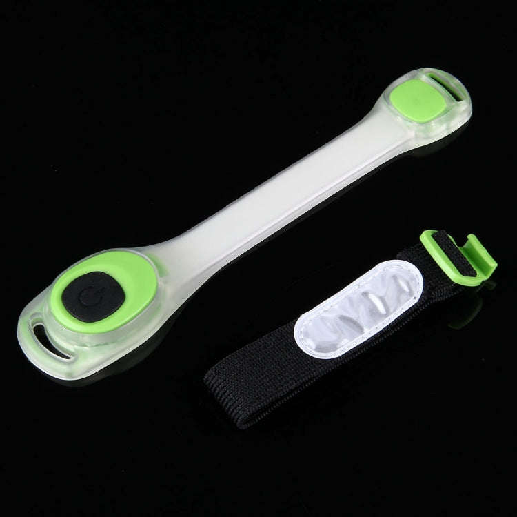 Night Run / Ride Safety LED Light Band, CR2032 Button Batteries Powered(Green)
