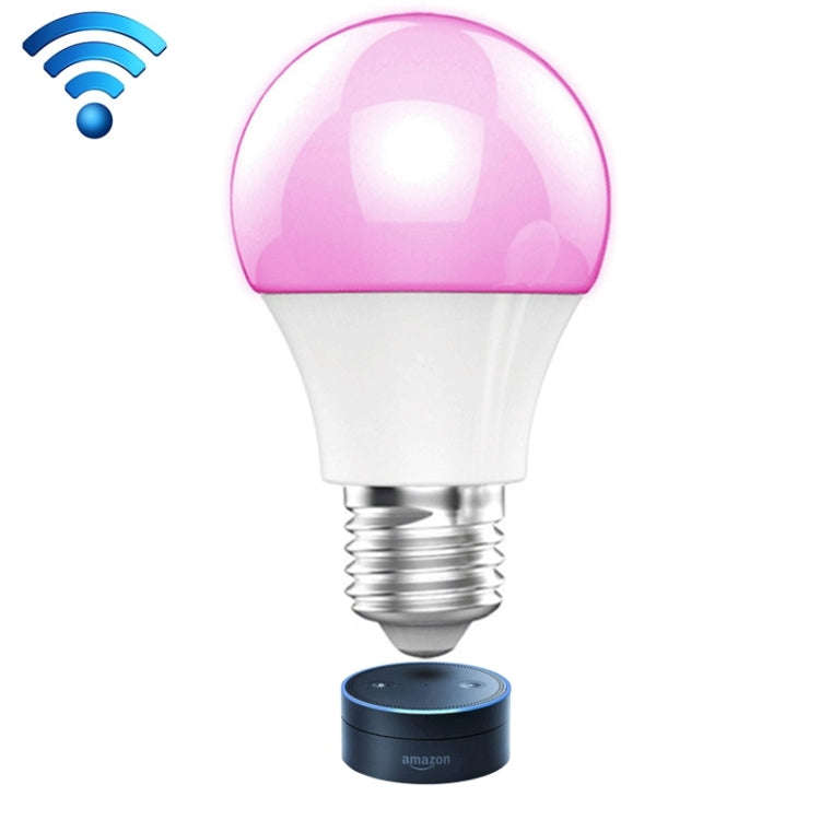E26 / E27 Port 10W RGB+White Light LED WiFi Smart Light Bulb , Works with Alexa Echo & Google Hom...