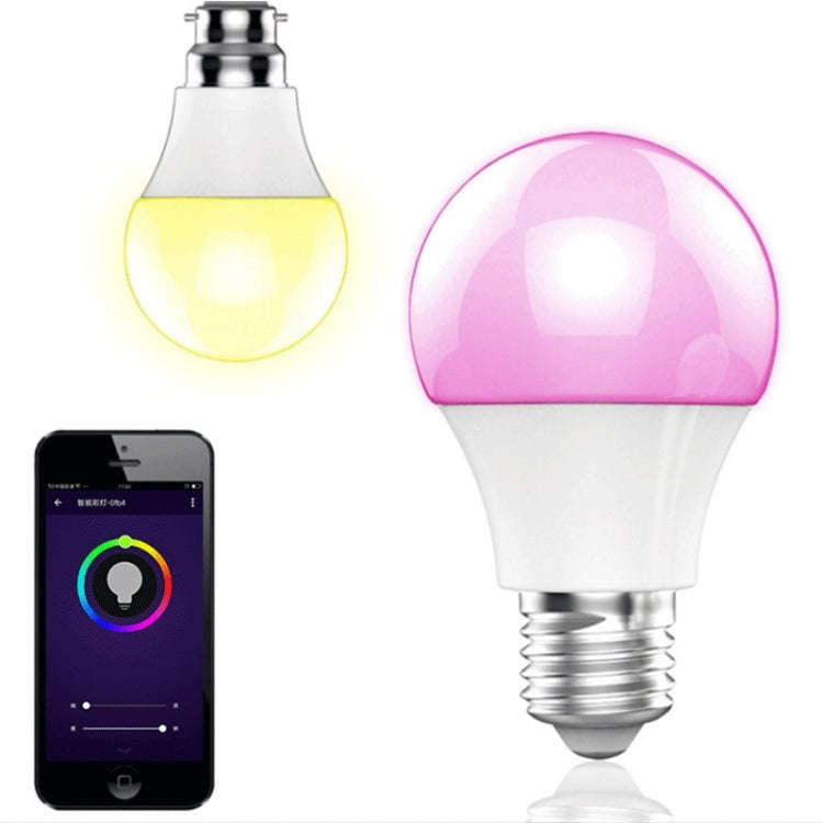 E26 / E27 Port 10W RGB+White Light LED WiFi Smart Light Bulb , Works with Alexa Echo & Google Hom...