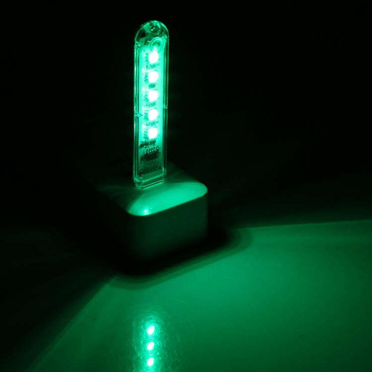 5V Colorful 5LEDs USB LED Light Portable Small Night Light with Switch