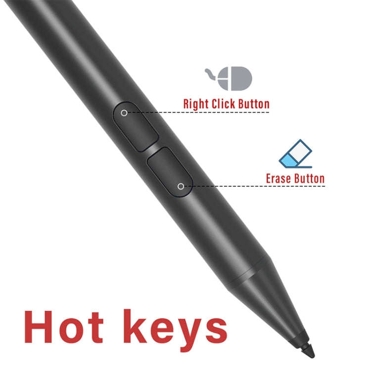 JD02 Prevent Accidental Touch Stylus Pen for MicroSoft Surface / Samsung Series (Black)