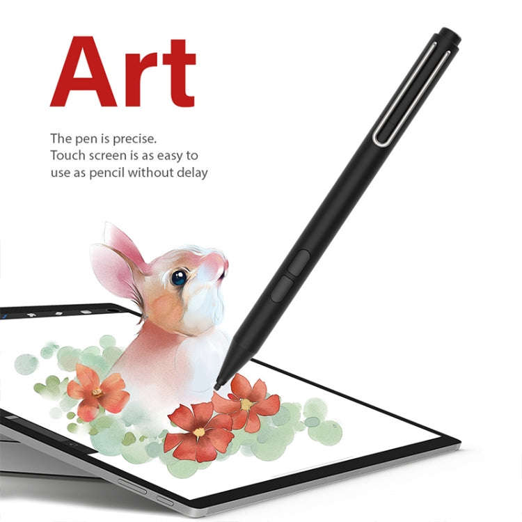 JD02 Prevent Accidental Touch Stylus Pen for MicroSoft Surface / Samsung Series (Black)
