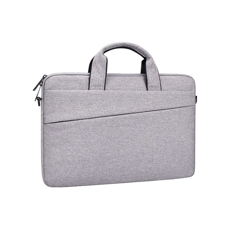 ST03S 15.6 inch Double Side Pockets Wearable Oxford Cloth Soft Handle Portable Laptop Tablet Bag(...