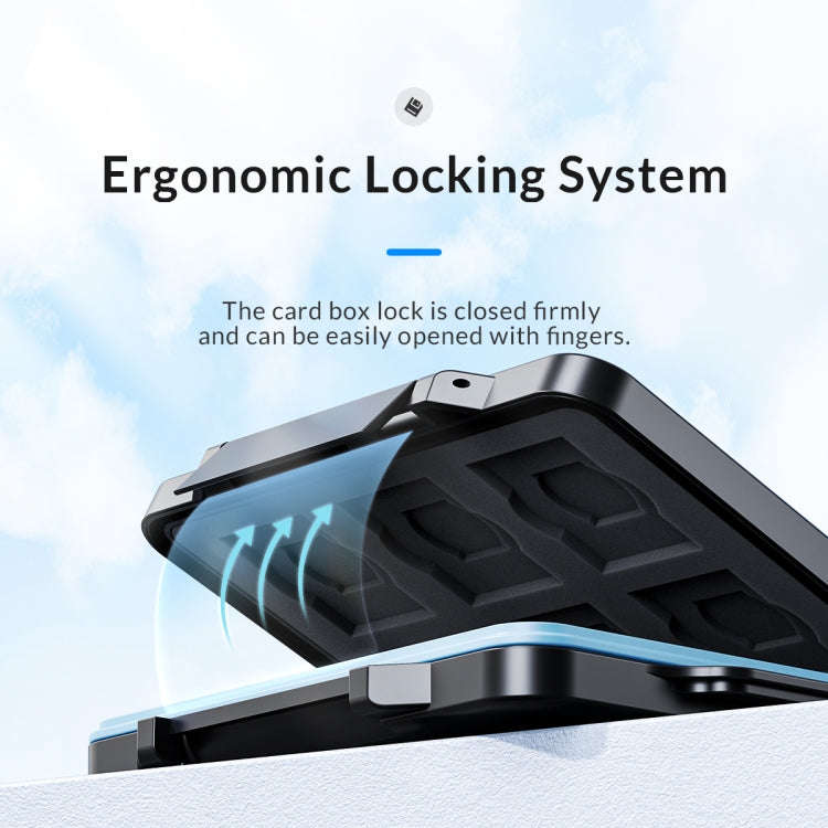 ORICO PHCD-5-BK-BP Hard Disk Memory Card Digital Storage Box (Black)