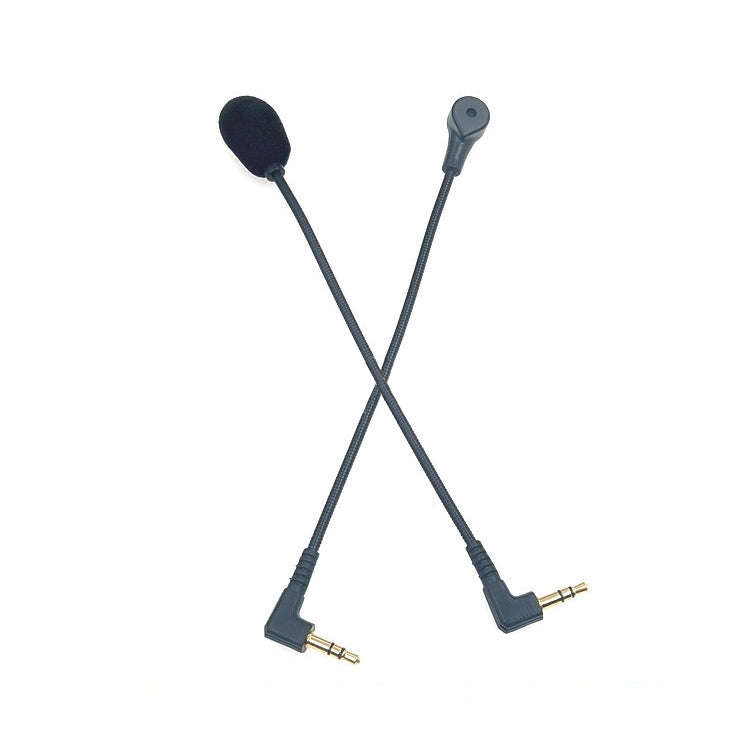 ZJ033MR-03 17cm Stereo 3.5mm Angle Head Plug Gaming Headset Sound Card Live Microphone