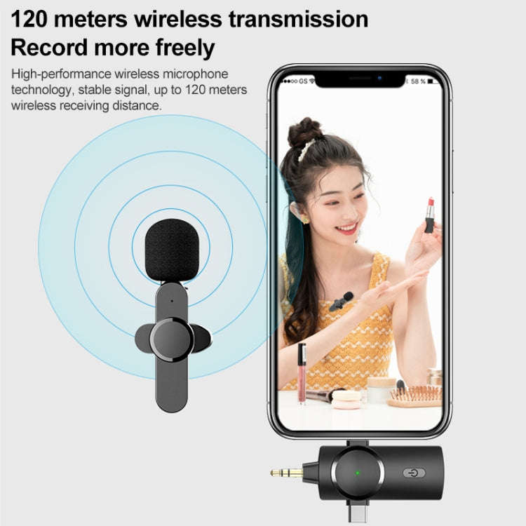 AP031-1 3 in 1 Noise Reduction Lavalier Wireless Microphone