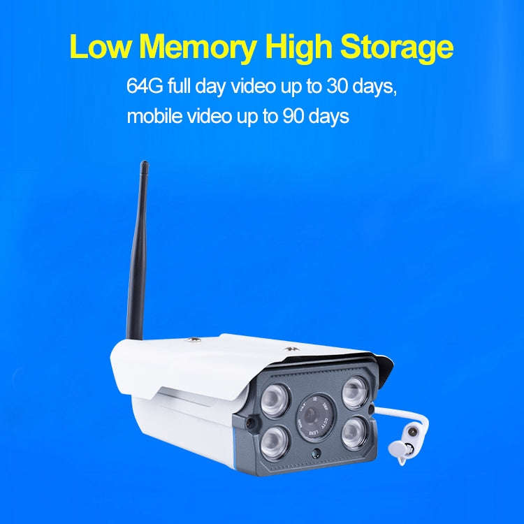 J-01100 1.0MP Smart Wireless Wifi IP Camera, Support Motion Detection & Infrared Night Vision & T...