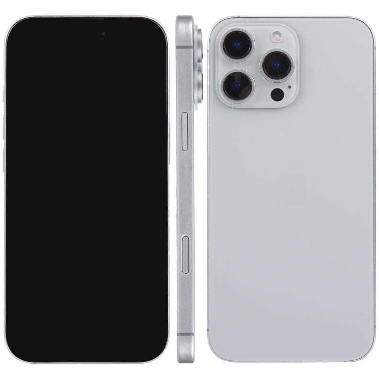 For iPhone 16 Pro Max Black Screen Non-Working Fake Dummy Display Model (Natural)