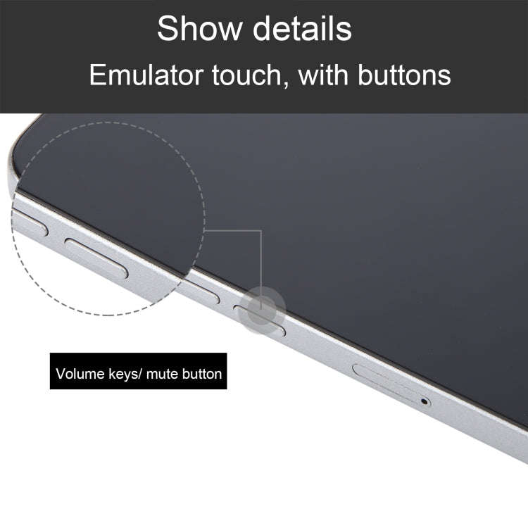 For iPhone 16 Pro Max Black Screen Non-Working Fake Dummy Display Model (Natural)