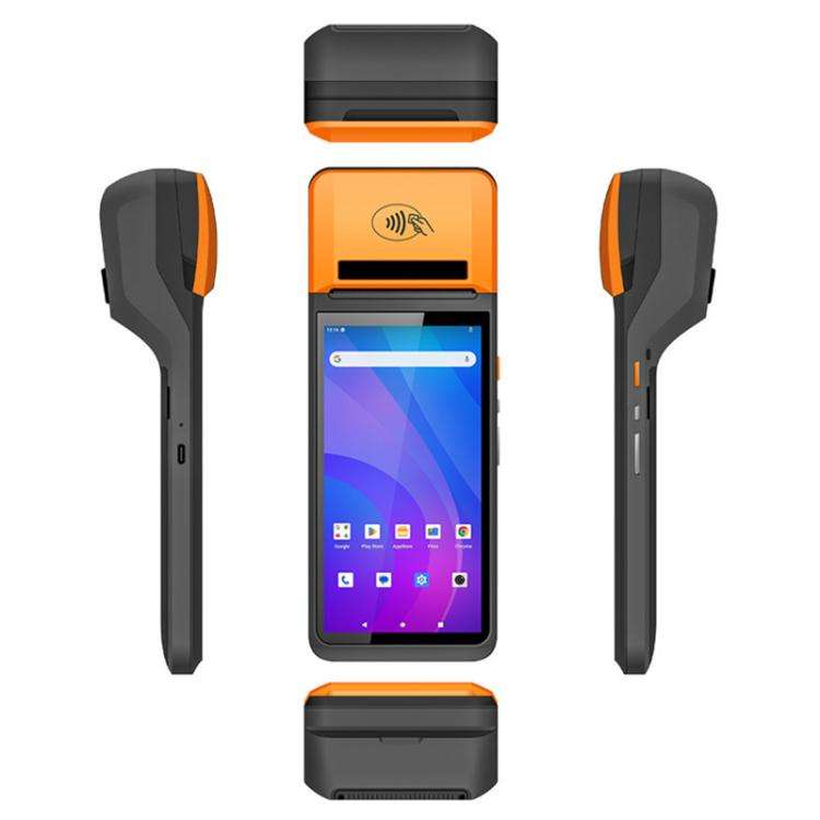 UNIWA V4P 2D QR Code Scanning Edition, 6 inch NFC Android 13 Smart Handheld POS Phone with Therma...