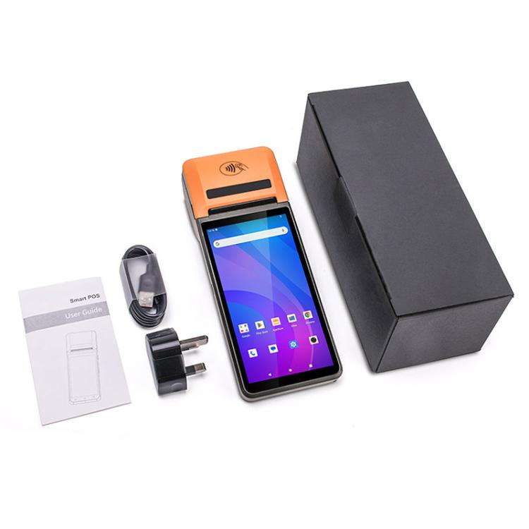 UNIWA V4P 2D QR Code Scanning Edition, 6 inch NFC Android 13 Smart Handheld POS Phone with Therma...