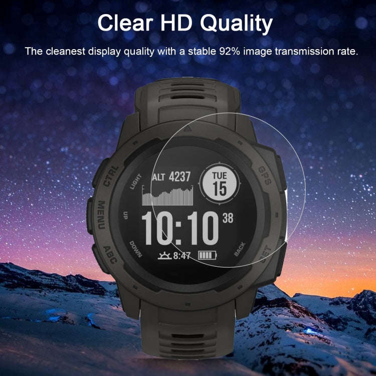 ENKAY Hat-Prince for 42mm Diameter Circular Dial Smart Watch 0.2mm 9H Surface Hardness 2.15D Curv...