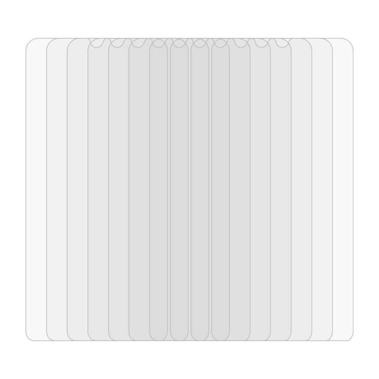 10 PCS For Doogee N20 Pro 0.26mm 9H 2.5D Tempered Glass Film