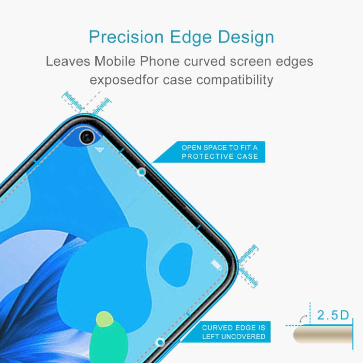 For Huawei P20 Lite 50 PCS 0.26mm 9H 2.5D Tempered Glass Film