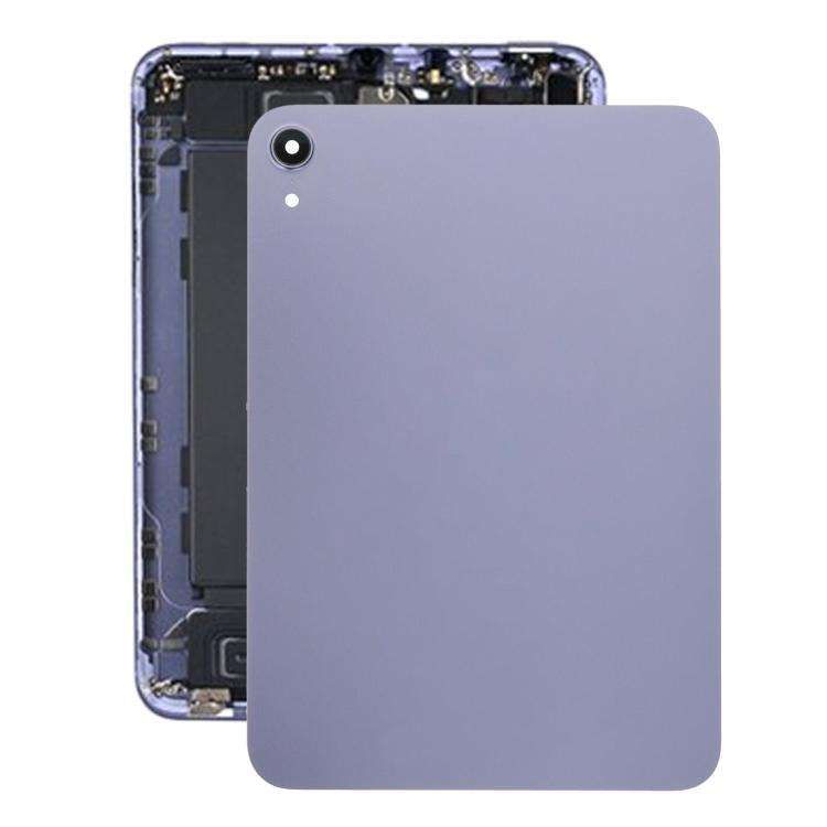 For iPad Mini 6 2021 WiFi Version Aluminum Alloy Back Battery Cover(Purple)
