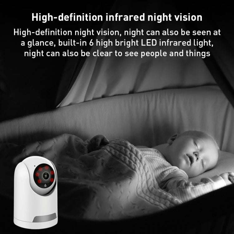 YT64 ICSEE 1080P Pan-tilt WiFi Smart IP Camera, Support TF Card / Two-way Audio / Motion Detectio...